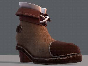 shoes cartoonv21 Modelo 3D