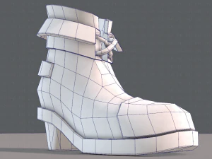 shoes cartoonv21 3D Model