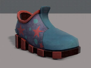 shoes cartoonv22 3D Model