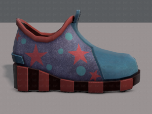 shoes cartoonv22 Model 3D