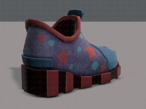 shoes cartoonv22 Model 3D