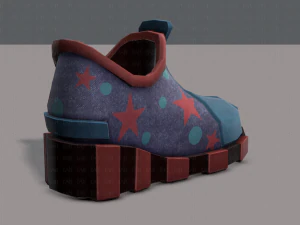 shoes cartoonv22 3D Model