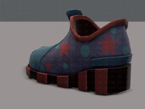 shoes cartoonv22 3D Model