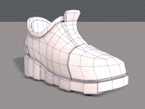 shoes cartoonv22 Model 3D