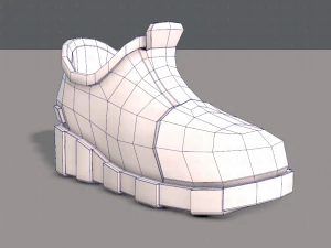 shoes cartoonv22 3D Model
