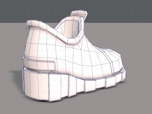 shoes cartoonv22 Model 3D