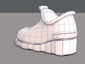 shoes cartoonv22 Model 3D