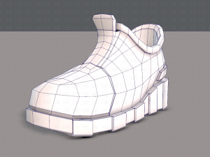 shoes cartoonv22 Model 3D