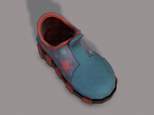 shoes cartoonv22 Model 3D