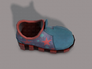 shoes cartoonv22 Model 3D
