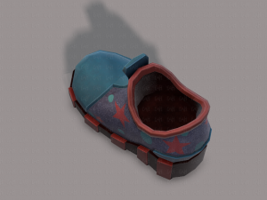 shoes cartoonv22 Model 3D