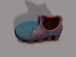 shoes cartoonv22 Model 3D