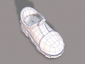 shoes cartoonv22 Model 3D