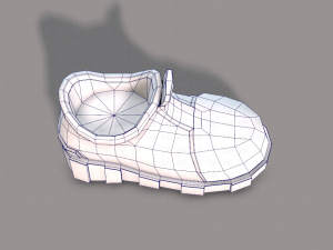 shoes cartoonv22 Model 3D