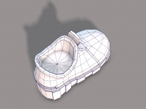 shoes cartoonv22 Model 3D