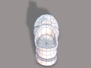 shoes cartoonv22 3D Model