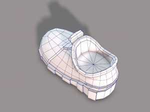 shoes cartoonv22 Model 3D