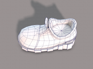 shoes cartoonv22 Model 3D