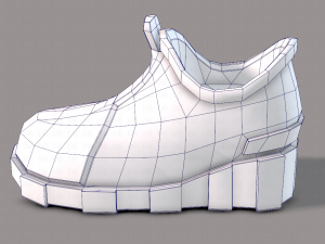 shoes cartoonv22 Model 3D