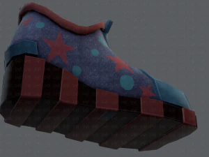 shoes cartoonv22 3D Model