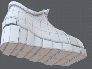 shoes cartoonv22 Model 3D