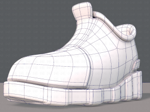 shoes cartoonv22 Model 3D