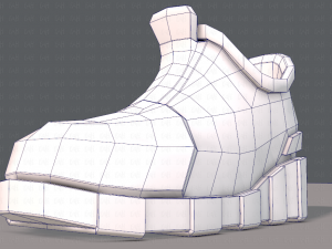 shoes cartoonv22 Model 3D