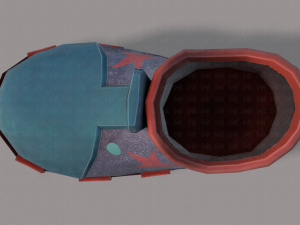 shoes cartoonv22 Model 3D
