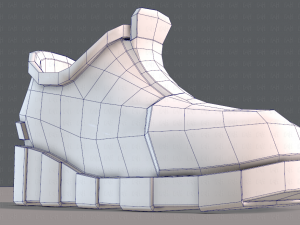 shoes cartoonv22 Model 3D