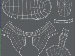 shoes cartoonv22 3D Model