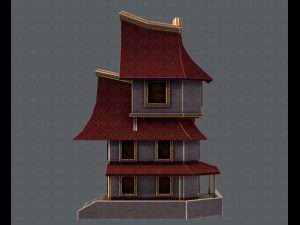house cartoon v08 Modèle 3D