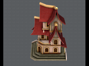 house cartoon v08 Modèle 3D