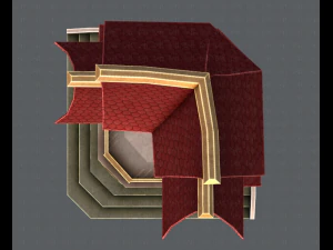 house cartoon v08 3D Model