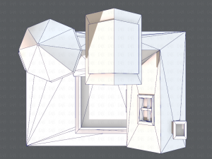 house cartoon v09 Model 3D