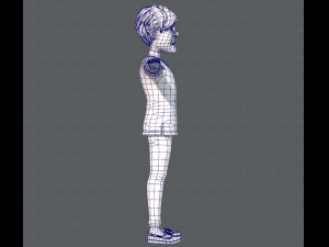 old man character v01 3D मॉडल
