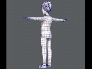 old man character v01 3D मॉडल