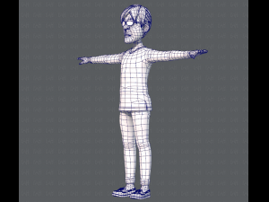 old man character v01 3D मॉडल