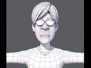 old man character v01 3D मॉडल