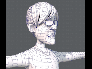 old man character v01 3D मॉडल