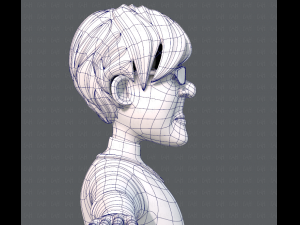 old man character v01 3D मॉडल