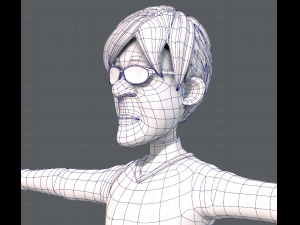old man character v01 3D मॉडल