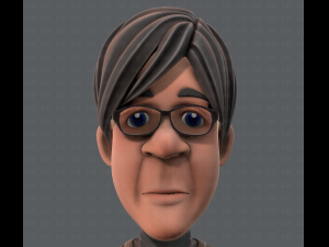 old man character v01 3D मॉडल