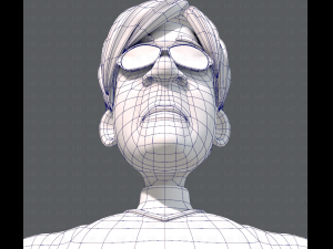 old man character v01 3D मॉडल