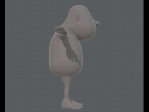 base mesh boy character v09 3Dモデル