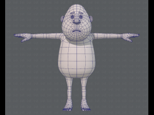 base mesh boy character v09 3Dモデル