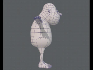 personagem de menino de malha base v09 Modelo 3D