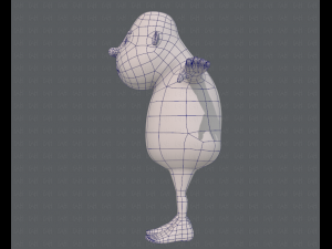 base mesh boy character v09 3Dモデル
