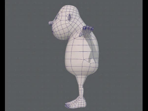 personagem de menino de malha base v09 Modelo 3D