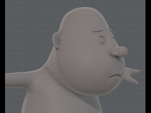 base mesh boy character v09 3Dモデル