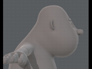 base mesh boy character v09 3Dモデル